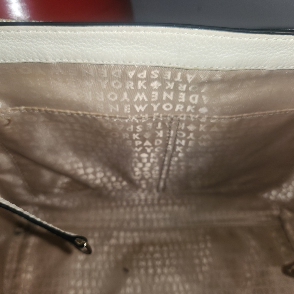 Kate Spade Cream and Tan Satchel - Picture 11 of 13